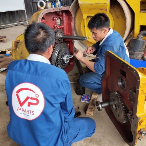 Các bước bảo dưỡng máy xúc lật JF tại Công ty cổ phần VIETKO VP